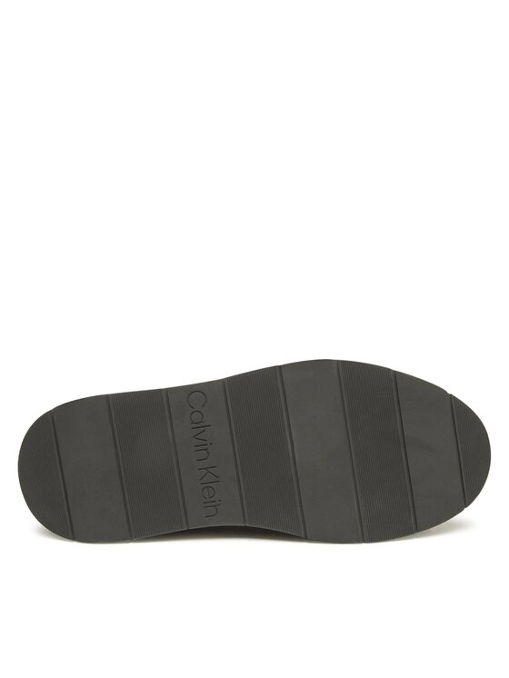 Calvin Klein Kozaki Calvin Klein Lace Up Boot HM0HM00883 Czarny