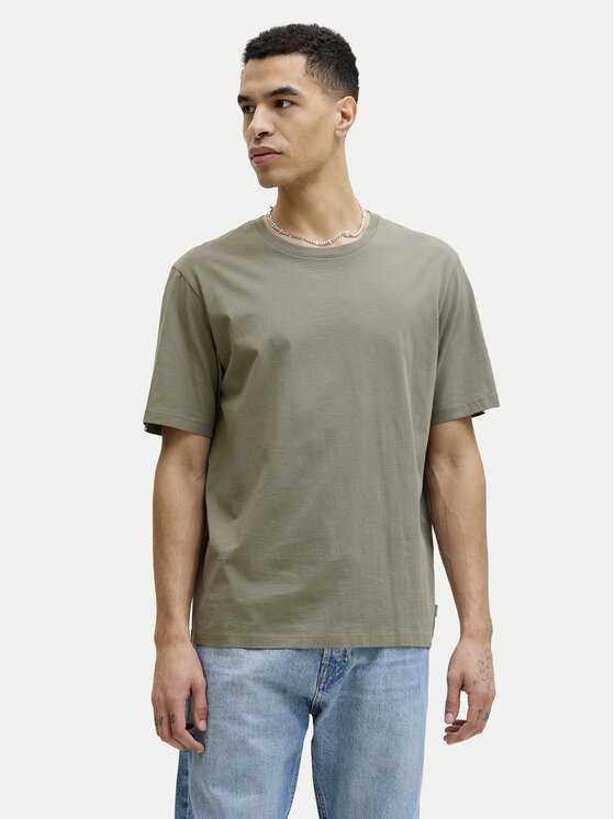 Jack & Jones Jack & Jones Majica Basic 12156101 Zelena Regular Fit