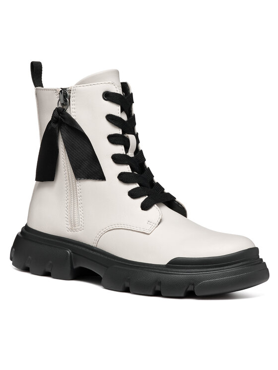 Geox Μπότες Geox J Junette Girl J36HVG 000BC C1M9B S Εκρού