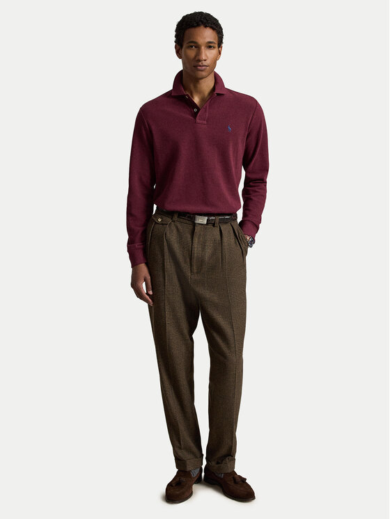 Polo Ralph Lauren Polo Ralph Lauren Polo 710680790095 Guinda/burdeos Custom Slim Fit