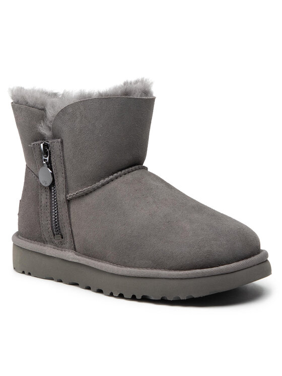 Ugg Sniego batai Ugg W Bailey Zip Mini 1112481 Pilka