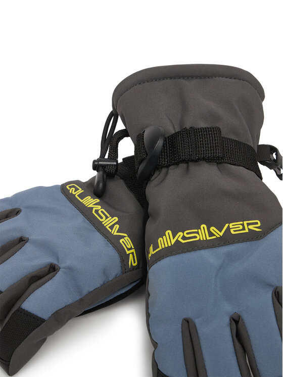 Quiksilver Лижні рукавиці Quiksilver Mission Youth EQBHN03039 Сірий