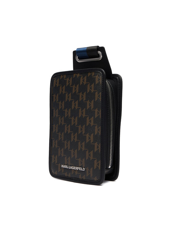 KARL LAGERFELD Crossover torbica KARL LAGERFELD B1M30230 Crna