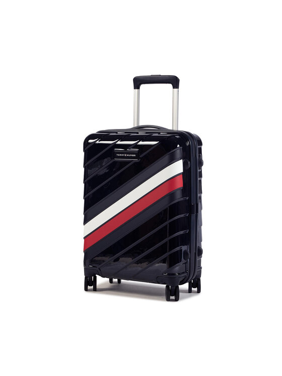 Tommy Hilfiger Kovček za kabino Tommy Hilfiger Corporate Case 20 AU0AU01060 Mornarsko modra