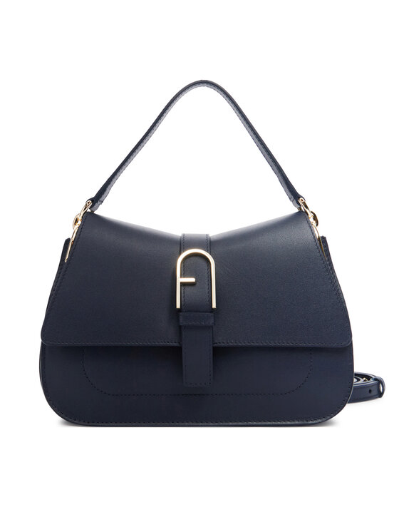 Furla Torbica Furla Flow M Top WB00996 BX2045 BG 4852S Tamnoplava