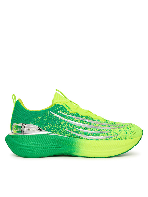 Plein Sport Sneakersy Plein Sport Tiger FAFS USC0930 STE003N Zielony