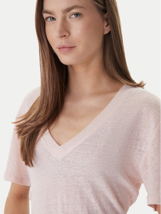 BOSS BOSS Camiseta C_Ela_1 50538645 Rosa Regular Fit