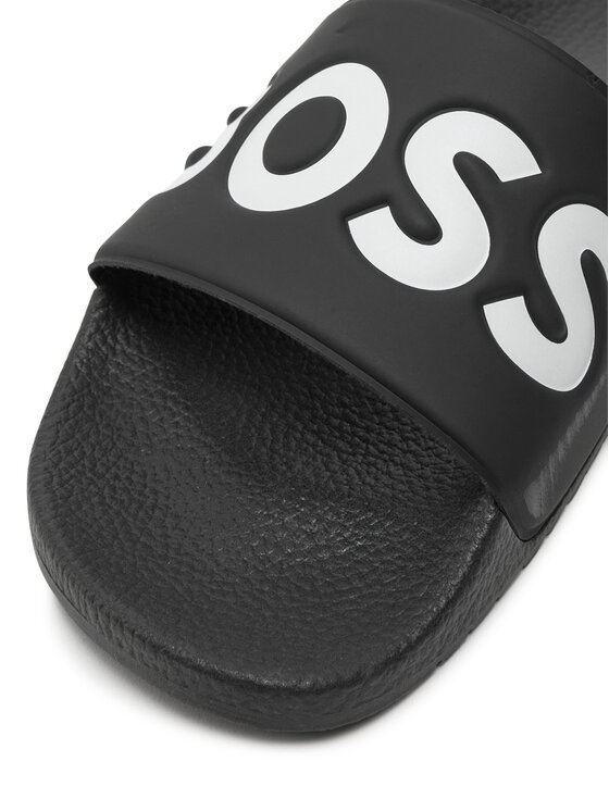 BOSS Klapki BOSS Aryeh 50536835 Czarny