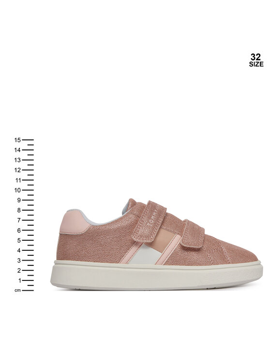 Tommy Hilfiger Αθλητικά Tommy Hilfiger Flag Low Cut Velcro T1A9-34232-0745 S Ροζ