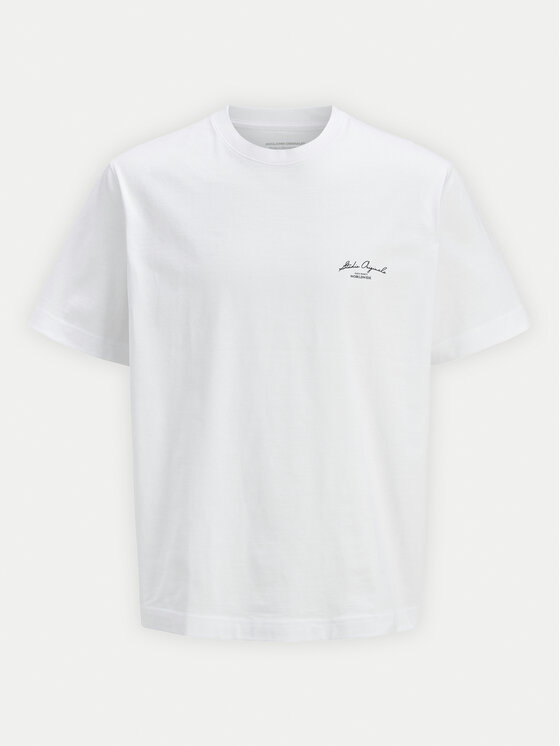 Jack & Jones Jack & Jones T-Shirt Islington 12273015 Λευκό Loose Fit