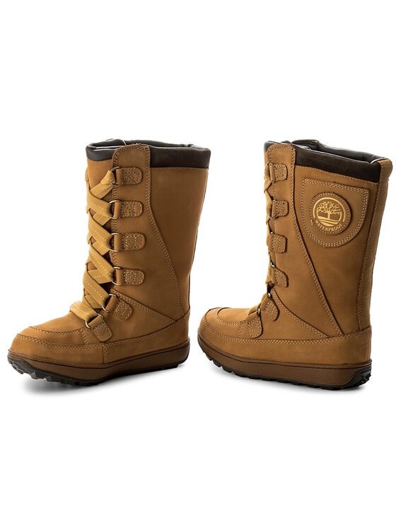 Timberland Škornji za sneg Timberland Mklk 8In Wplaceup 39979 Rumena