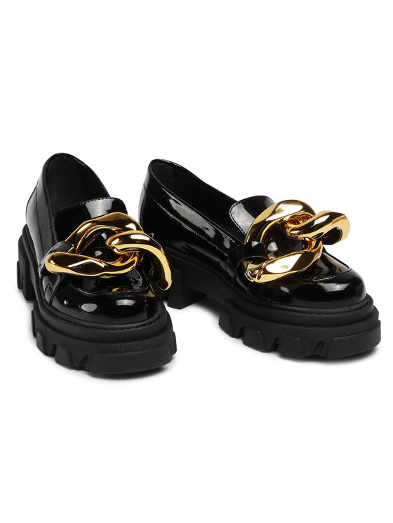 Carinii Loaferice Carinii B5976 Crna