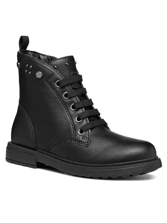 Geox Zimske čizme Geox Jr Eclair J169QI 0003W C9999 D Crna