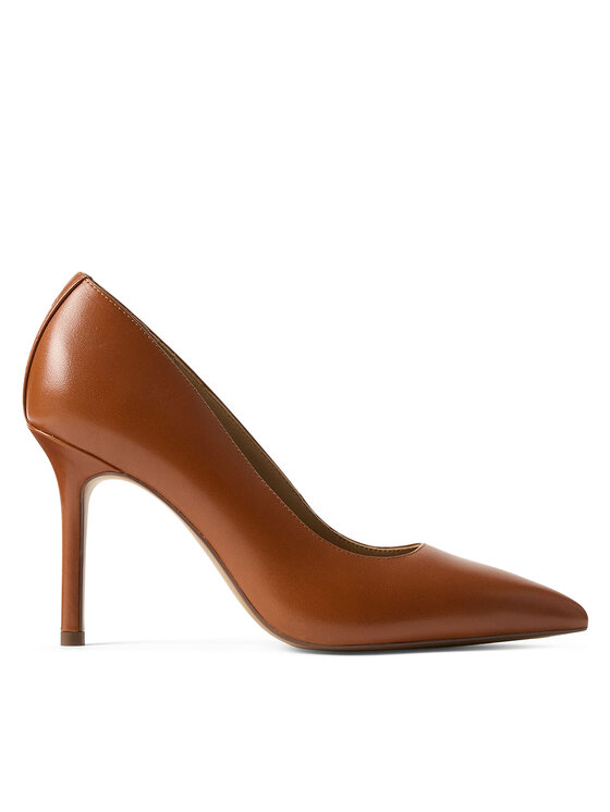 LAUREN RALPH LAUREN Pantofi cu toc subțire LAUREN RALPH LAUREN Lindella II 802P09032002 Maro