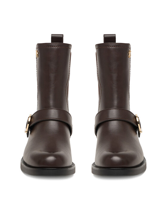Beverly Hills Polo Club Členková obuv s elastickým prvkom Beverly Hills Polo Club CEO-WS6593-06 Tmavo hnedá