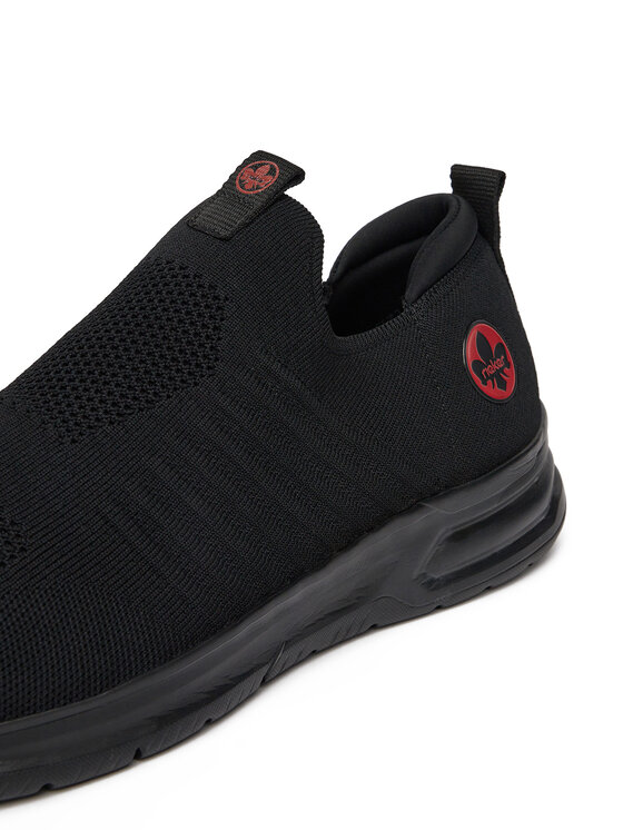 Rieker Sneakersy Rieker B7365-00 Czarny
