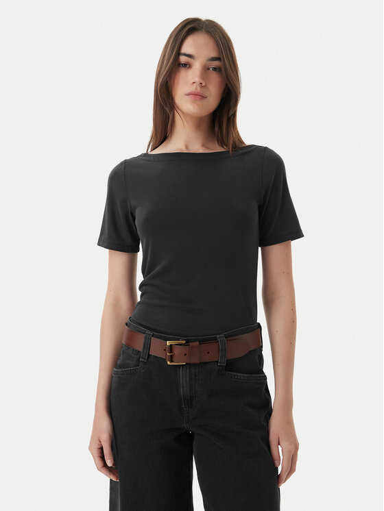 ONLY ONLY Camiseta Free 15367559 Negro Regular Fit