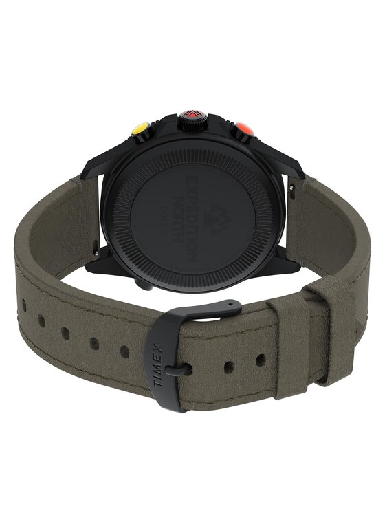 Timex Orologio Timex Tide-Temp-Compass 43mm Eco-Friendly Strap TW2V21800 Nero
