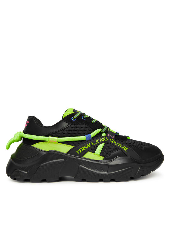 Versace Jeans Couture Снікерcи Versace Jeans Couture Fondo Speedtrack 79YA3SC3 Чорний