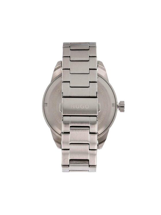 HUGO Годинник HUGO Grip 1530276 Срібний