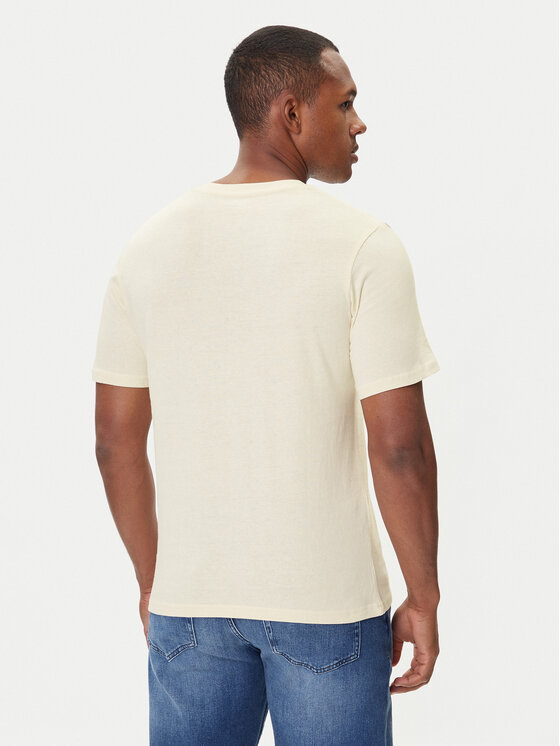 Jack & Jones Jack & Jones Camiseta York 12283800 Écru Relaxed Fit