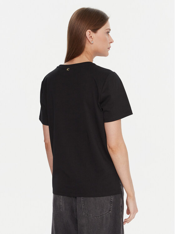 LOLA CASADEMUNT LOLA CASADEMUNT Футболка LF2515027 Чорний Regular Fit