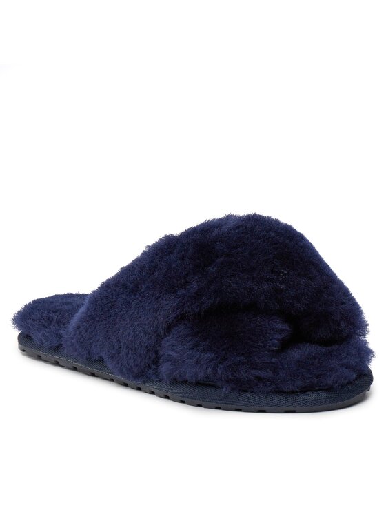 EMU Australia Naminės šlepetės EMU Australia Mayberry W11573 Tamsiai mėlyna