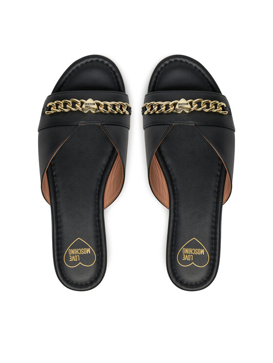 LOVE MOSCHINO Шльопанці LOVE MOSCHINO JA28151G0MIE0000 Чорний
