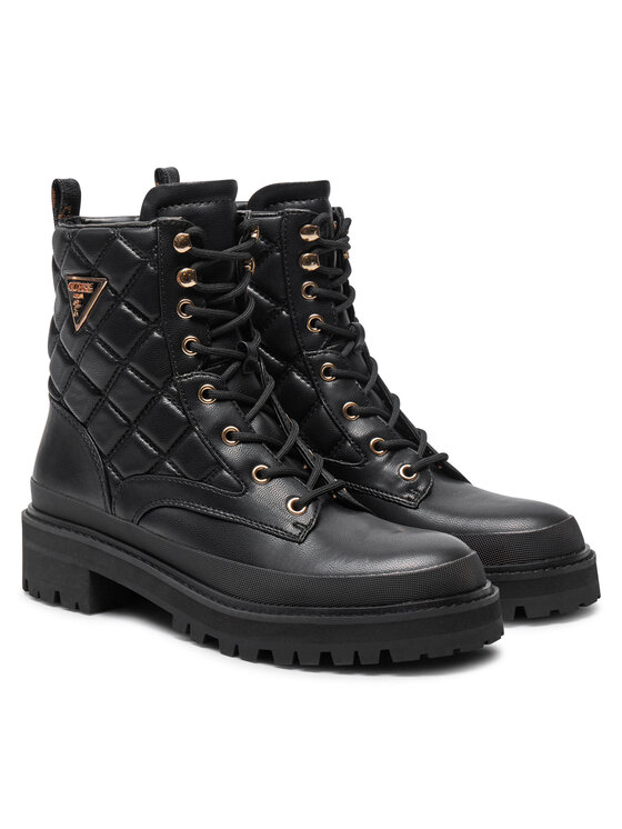 Guess Botines planos Guess Badae2 FLFBD2 FAL10 Negro
