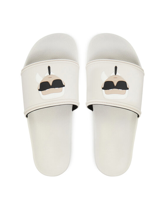 KARL LAGERFELD Шльопанці KARL LAGERFELD KL70005 Білий