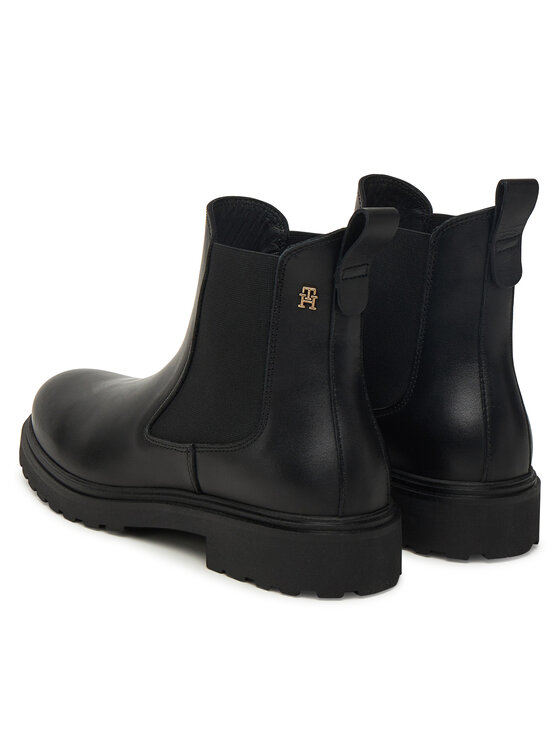 Tommy Hilfiger Chelsea Tommy Hilfiger Cleated FW0FW08766 Nero