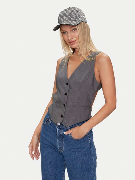 Guess Καπέλο Jockey Guess AW5155 POL03 Γκρι