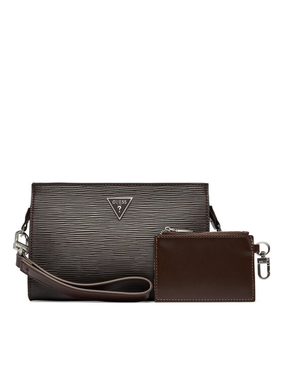 Guess Плоска сумка Guess HMMIPW P6257 Бордовий