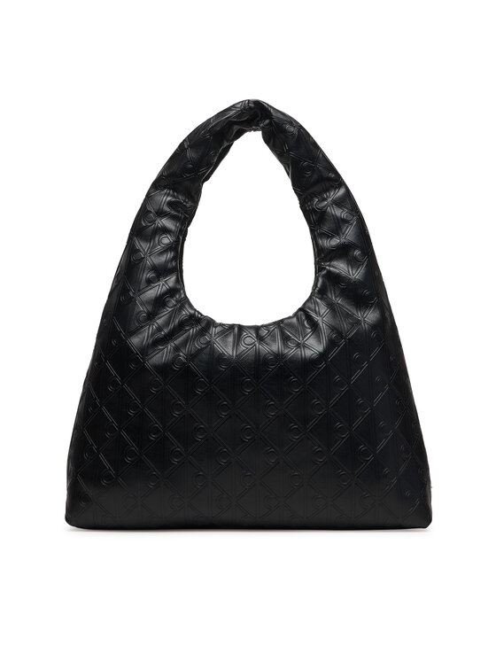 Calvin Klein Bolso Calvin Klein Emblem Aop Puffer Lg Shoulder Ba LV04F3199G Negro
