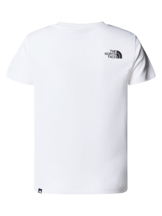 The North Face The North Face Camiseta Easy NF0A8EHG Blanco Regular Fit