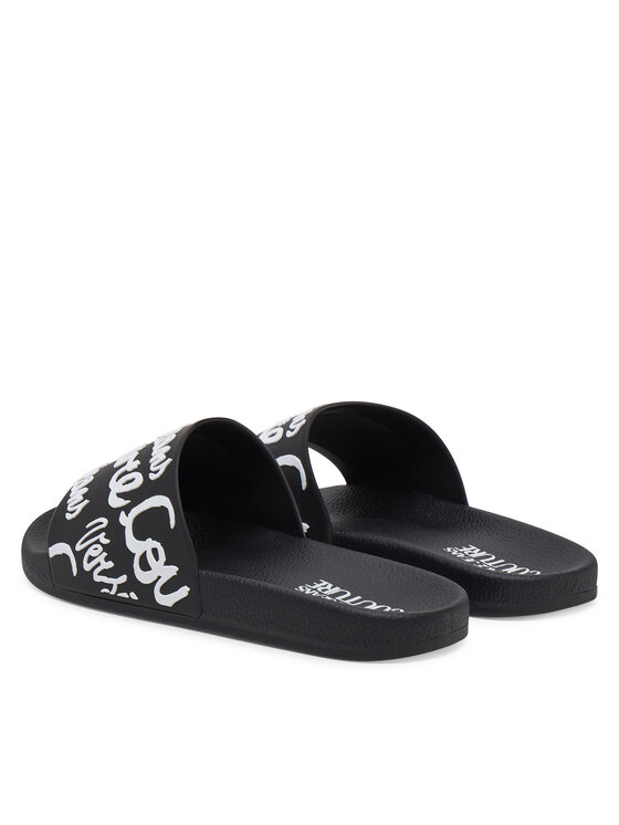 Versace Jeans Couture Шльопанці Versace Jeans Couture 78VA3SQ1 Чорний