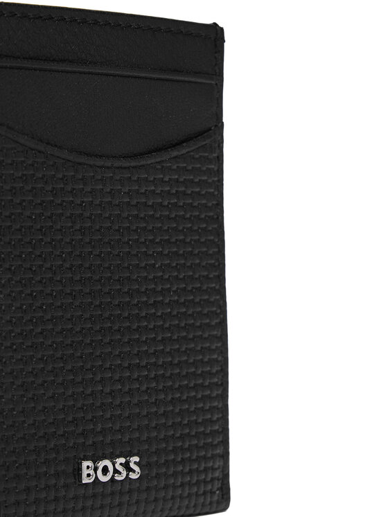 BOSS Set denarnica in etui za kreditne kartice BOSS 50563867 Črna