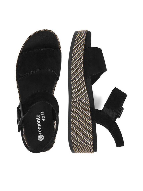 Remonte Sandale Remonte CEO-D1N54-01 Negru