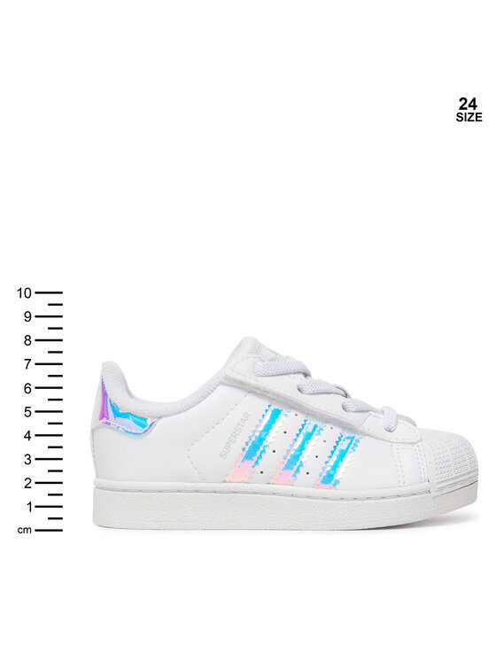 adidas Снікерcи adidas Superstar II Cf El I JQ1791 Білий