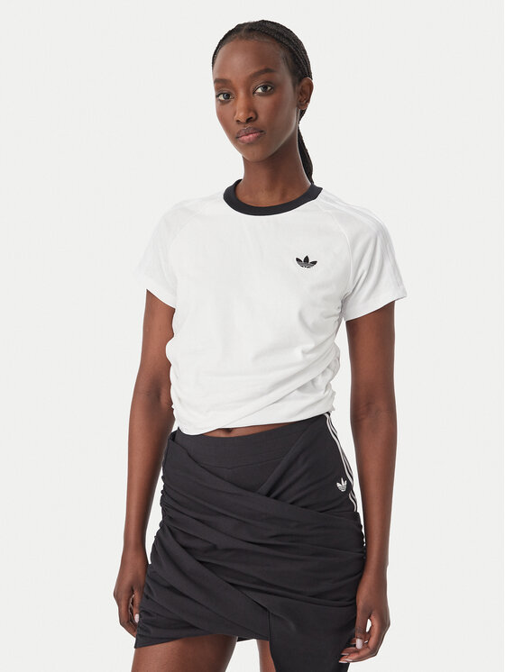 adidas adidas Camiseta Adiluna Season 2 X Jennie Layered LD4968 Blanco Regular Fit