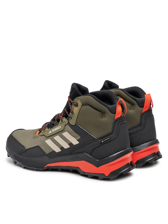 adidas Trekingová obuv adidas Terrex AX4 Mid GORE-TEX IG8853 Zelená