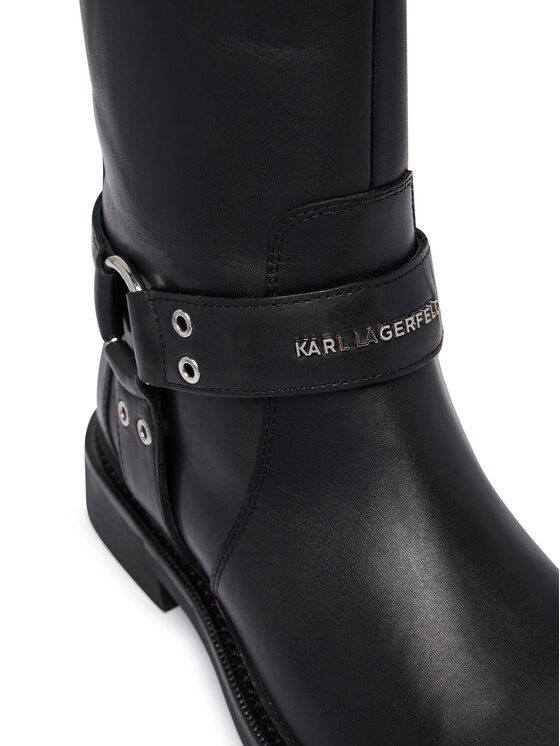 Karl Lagerfeld Jeans Μποτάκια Karl Lagerfeld Jeans Sadie KL47466 Μαύρο