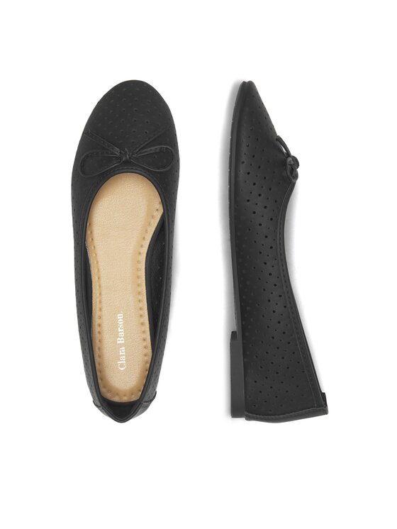 Clara Barson Балетки Clara Barson WS6027-02 Чорний