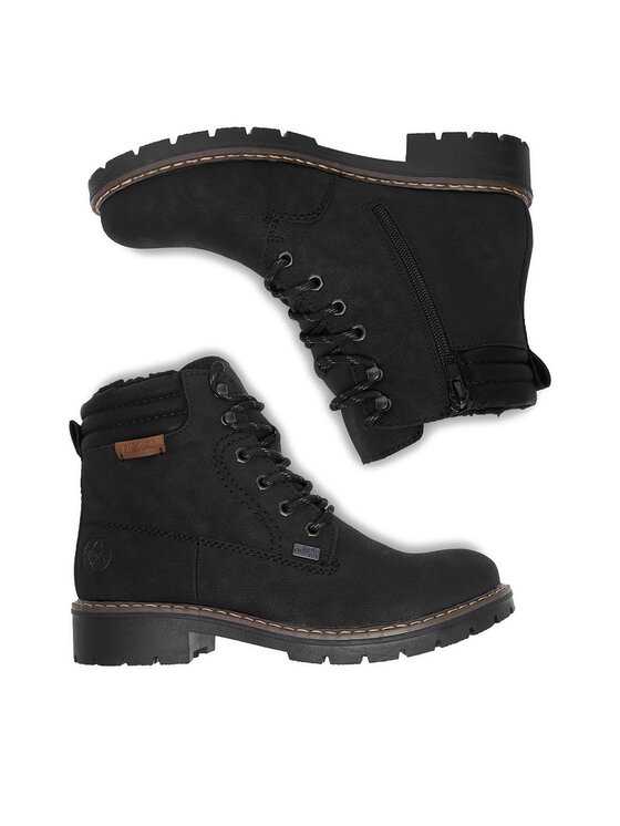 Rieker Зимни обувки Rieker CEO-Y9125-00 Черен
