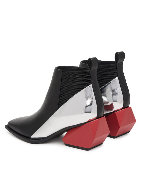 United Nude Botki United Nude Ricky J Mid 1103996016 Granatowy