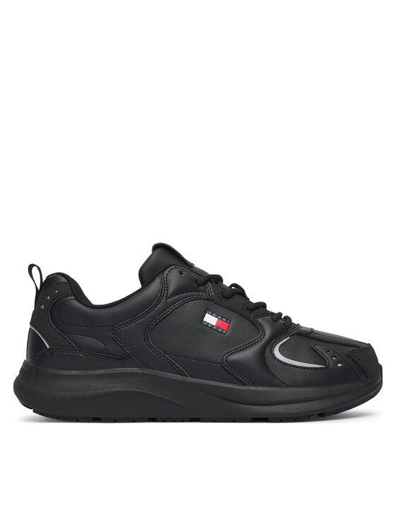 Tommy Jeans Sportcipők Tommy Jeans Tommy Jeans Lth Runner EM0EM01776 Fekete