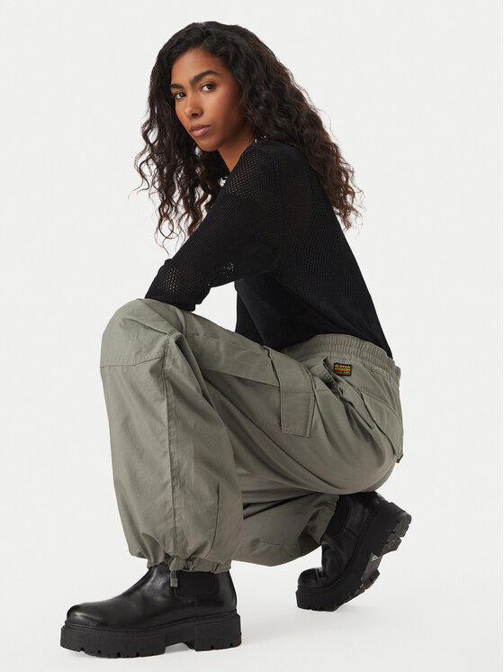 G-STAR G-Star Raw Hlače D29375-D387 Zelena Loose Fit