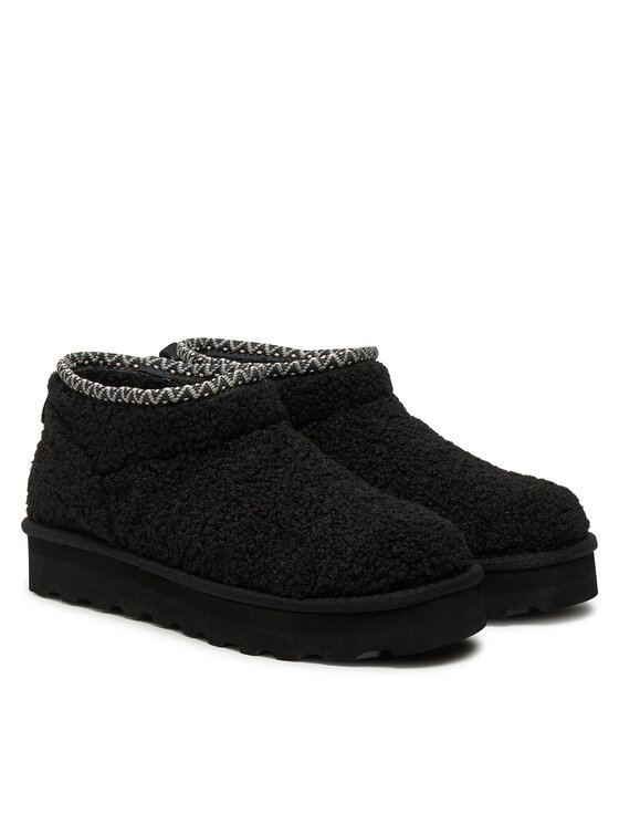 Bearpaw Stivali da neve Bearpaw Snuggle Daphne Deco 3192W Nero