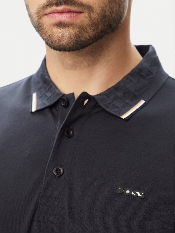 BOSS BOSS Polo majica Swing Paddy 50564779 Mornarsko modra Regular Fit