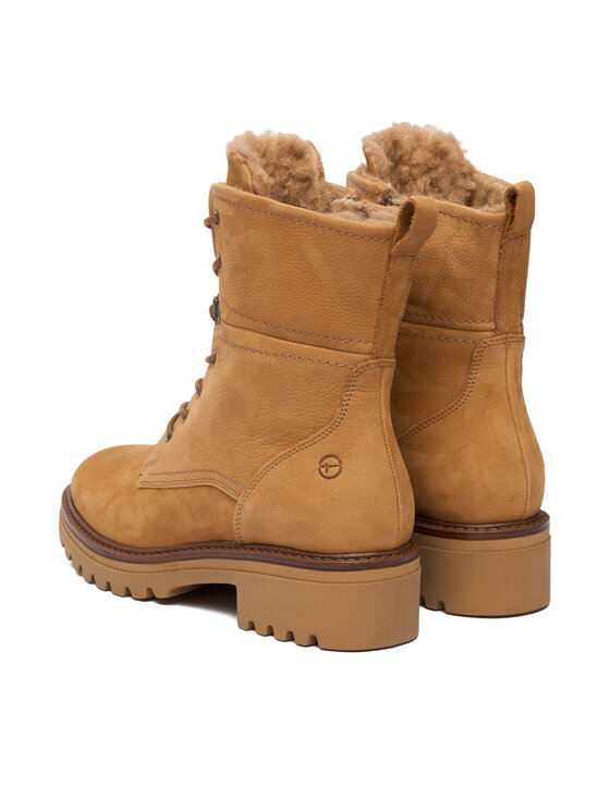 Tamaris Šnurovacia obuv Tamaris 1-26285-45 Hnedá